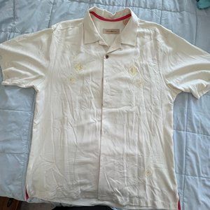 Casual Button-Down Tommy Bahama 100% Silk Shirt for Men